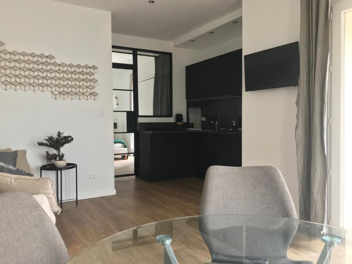 Home Sweet Home 2 Pieces 42 M2 Chambre, Salon, Cuisine, Grande Terrasse, Parking Proche Centre Ville Et Mer Bastia  Exterior photo