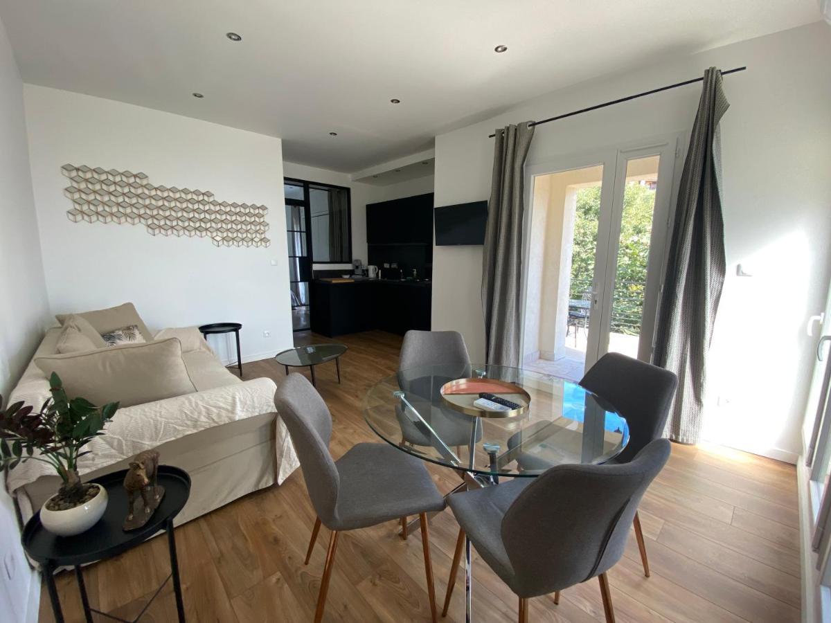 Home Sweet Home 2 Pieces 42 M2 Chambre, Salon, Cuisine, Grande Terrasse, Parking Proche Centre Ville Et Mer Bastia  Exterior photo