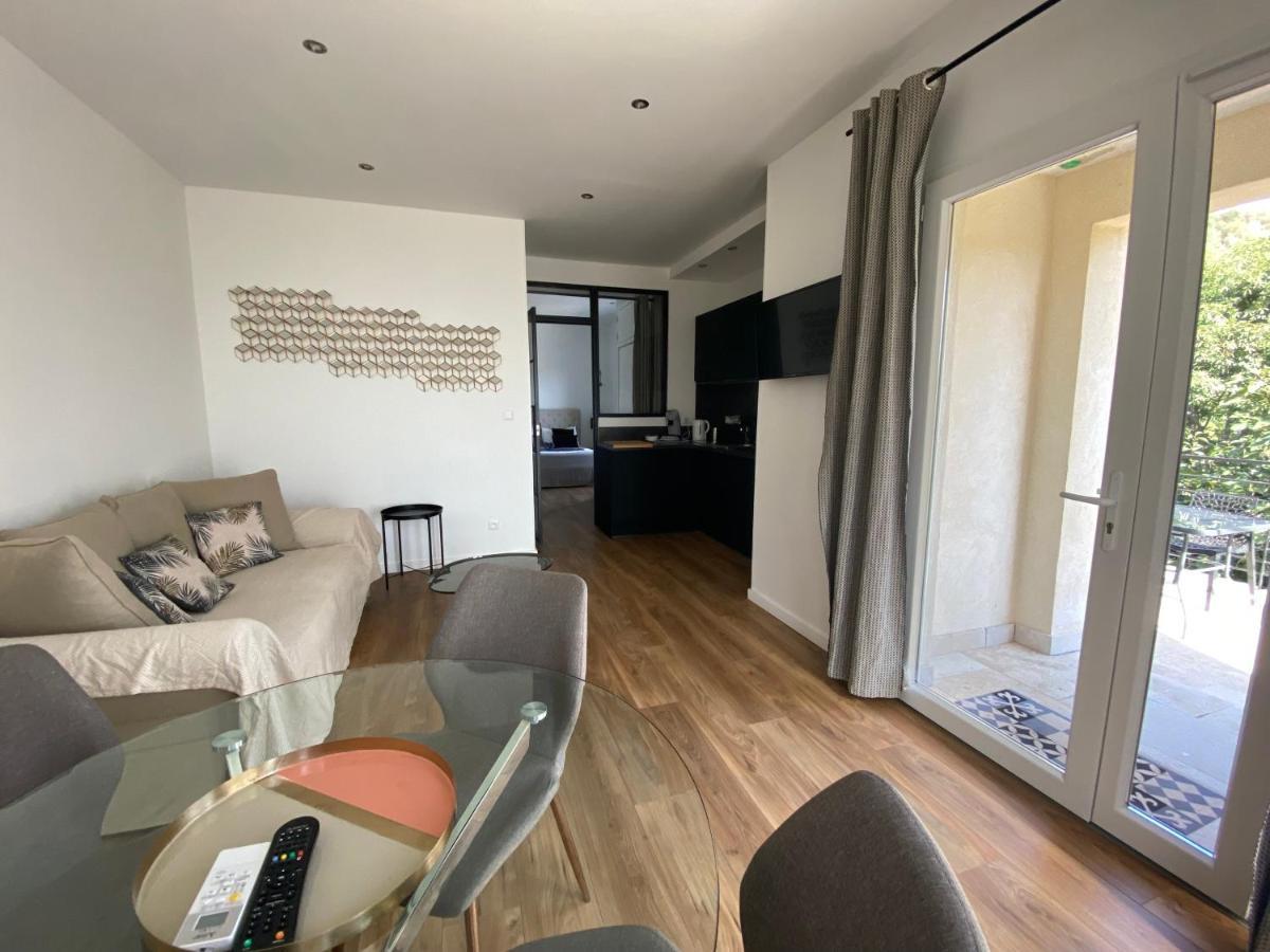 Home Sweet Home 2 Pieces 42 M2 Chambre, Salon, Cuisine, Grande Terrasse, Parking Proche Centre Ville Et Mer Bastia  Exterior photo